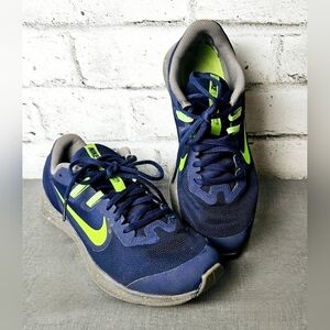 Nike Downshifter 9 RW CI3440-400 Blue Electric Green Running